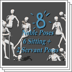 Noble Poses - CLIP STUDIO ASSETS