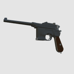 Mauser C96 MauserC96 - CLIP STUDIO ASSETS