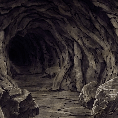 Background Material Nature & Dungeon Hen ④ Caves/Cave 031_incave