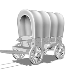 荷馬車 - CLIP STUDIO ASSETS