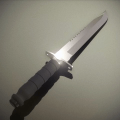Survival Knife - CLIP STUDIO ASSETS