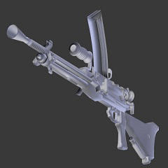 九九式軽機関銃 - CLIP STUDIO ASSETS