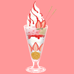 いちごパフェA - CLIP STUDIO ASSETS
