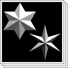 ch-cosme クリスタ 6 Six-pointed Star 3D Set - CLIP STUDIO ASSETS
