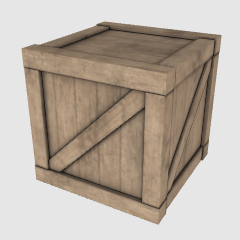 3D木箱 - CLIP STUDIO ASSETS