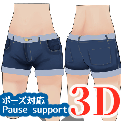 3D] hot pants/shorts - CLIP STUDIO ASSETS