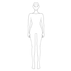 ボディChart_bodyチャート - CLIP STUDIO ASSETS