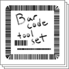 バーコードツールセット - CLIP STUDIO ASSETS