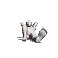 Chillin' pose - CLIP STUDIO ASSETS