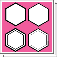 ハニカム(六角形)ブラシ - CLIP STUDIO ASSETS