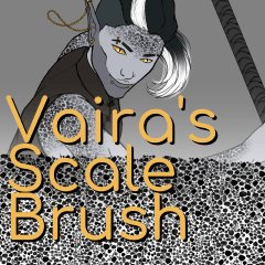 Vaira's Scale Brush - CLIP STUDIO ASSETS