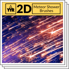 YYR Meteor Shower Brushes - CLIP STUDIO ASSETS