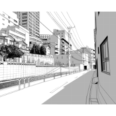 住宅背景03 - CLIP STUDIO ASSETS