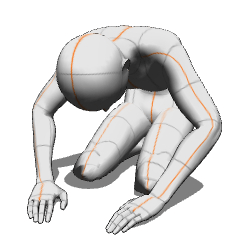 絵描きhiro C「土の中」 Prostrate - CLIP STUDIO ASSETS